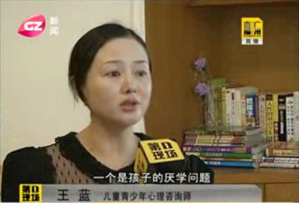 儿童青少年心理健康问题，王蓝老师接受记者专访